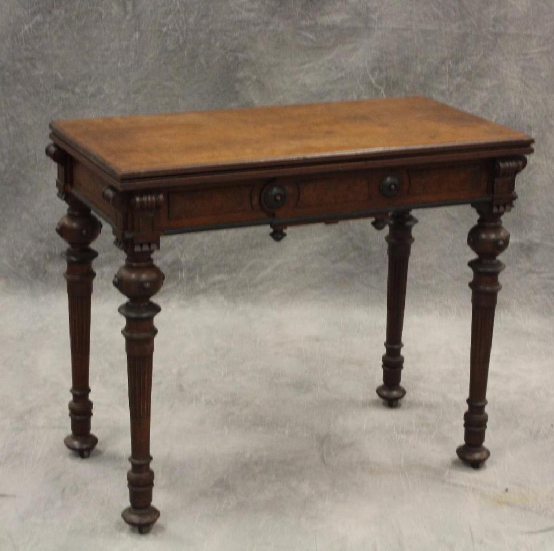 Renaissance Revival Game Table (1 of 8)
