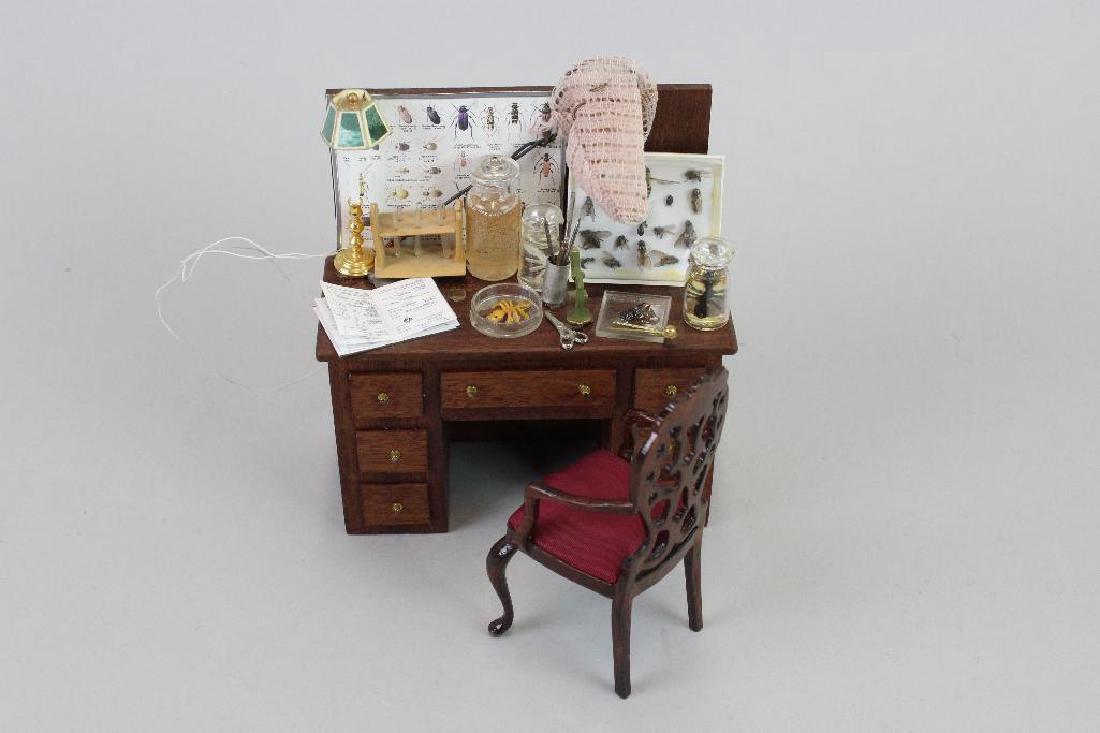 Entomologist desk and Insect books (1 of 4)