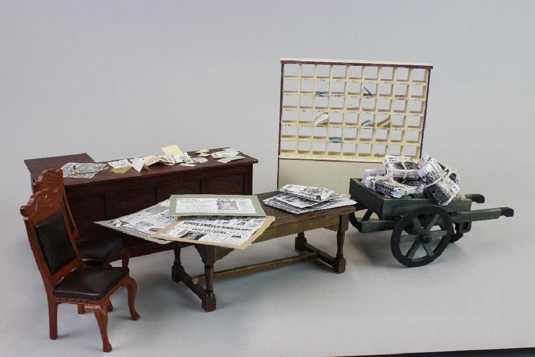 Outside paper cart , desk, post box cabinet, table (1 of 7)