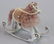 Rocking horse and Lamb pull toy and baby china set - 2