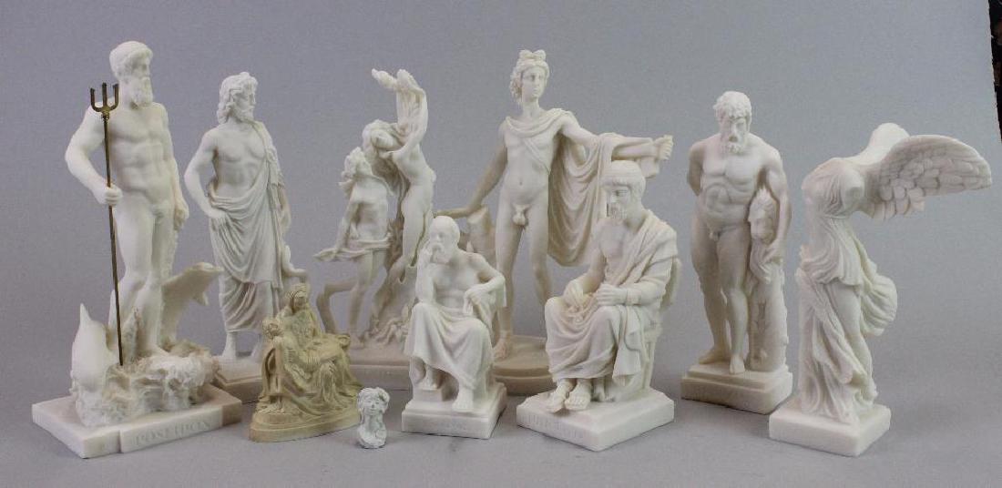 Plaster statues for Museum (never built) (1 of 9)