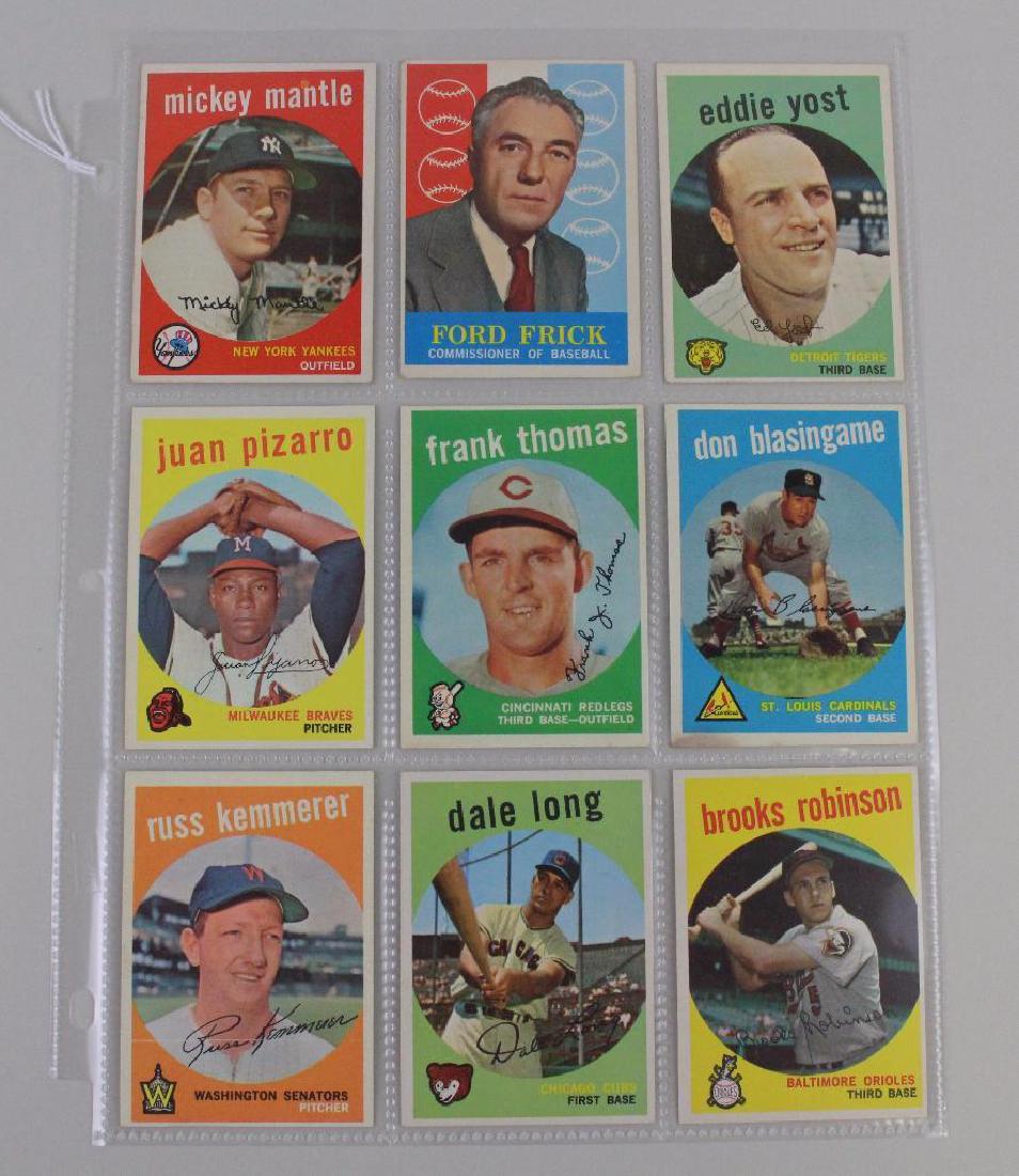 PLAYERS BOTH LEAGUES & COMMISSIONER 1959 (1 of 2)