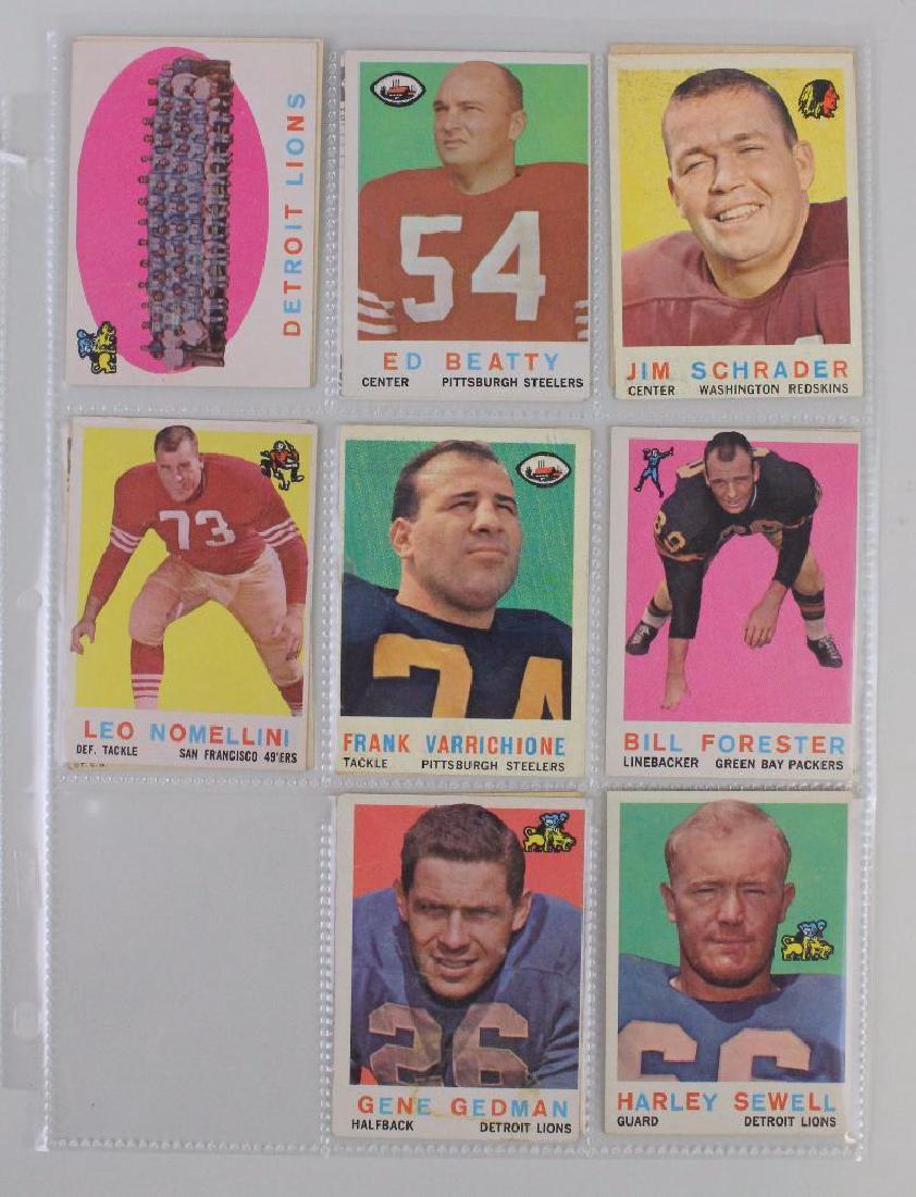 FOOTBALL GREATS - LOT OF 16: T.C.G. - Lions Photo, E. Beatty, J. Schrader & others
