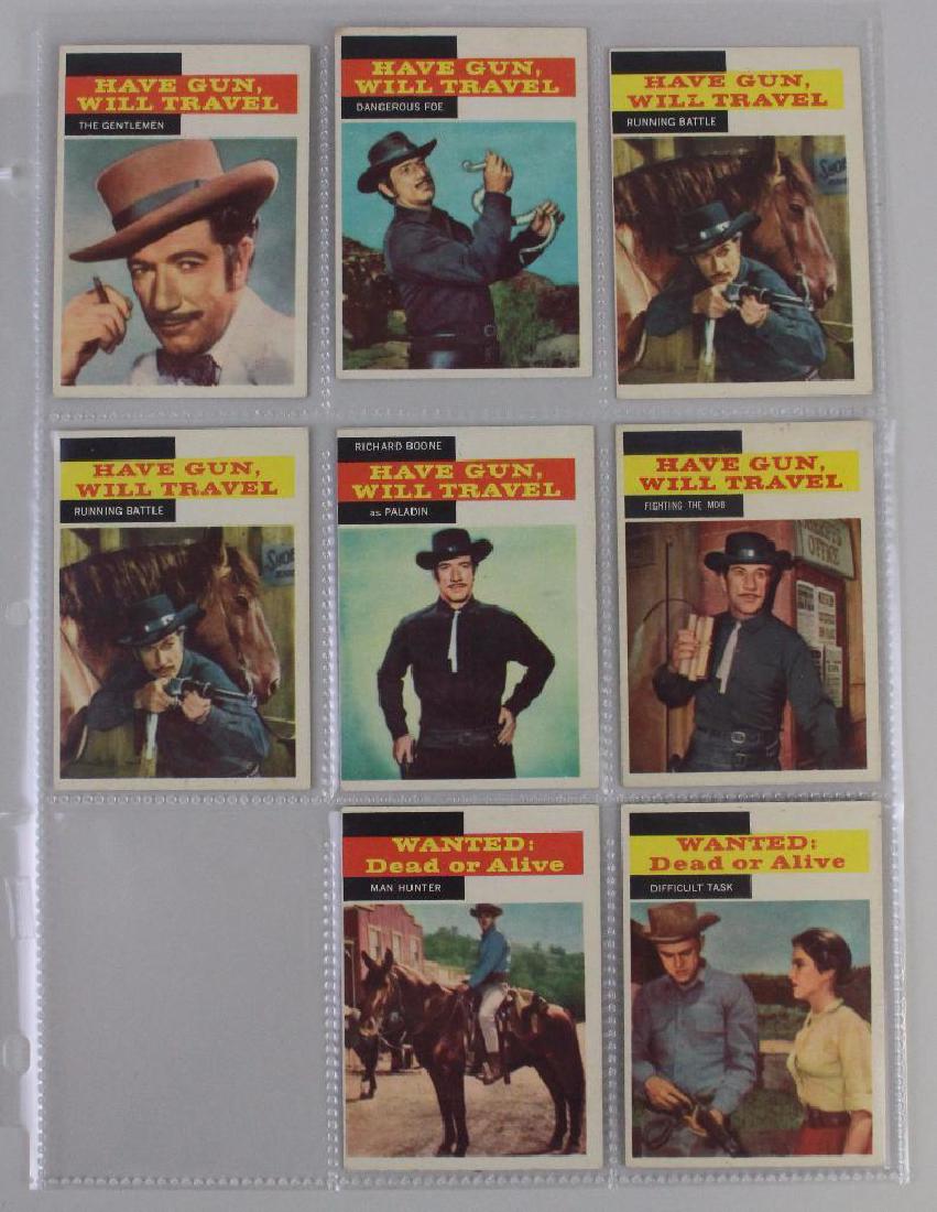 HAVE GUN WILL TRAVEL - LOT OF 8: T.C.G. - CBS Television, Wanted Dead or Alive, 1958 Four Star