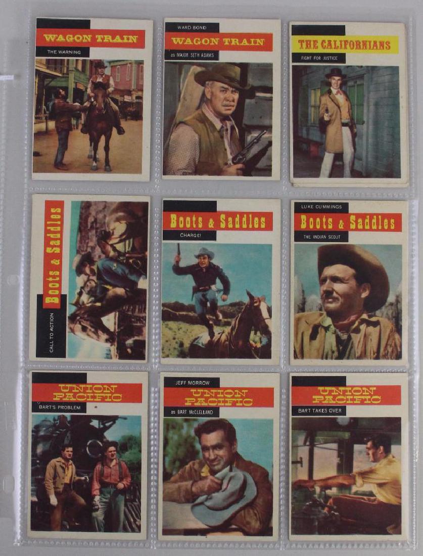 WAGON TRAIN, BOOTS & SADDLE, UNION PACIFIC - LOT OF 9: T.C.G. - 1958 NBC and Local TV
