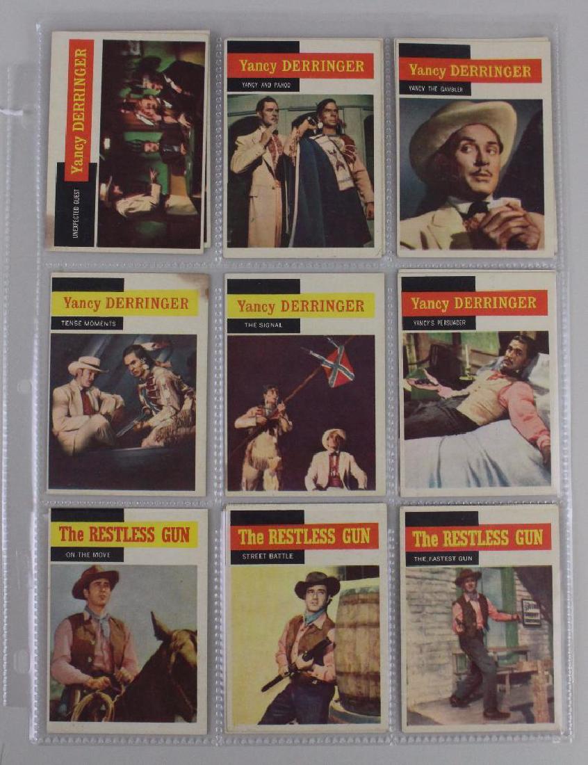 YANCY DERRINGER RESTLESS GUN - LOT OF 9: T.C.G. - CBS & NBC 1958