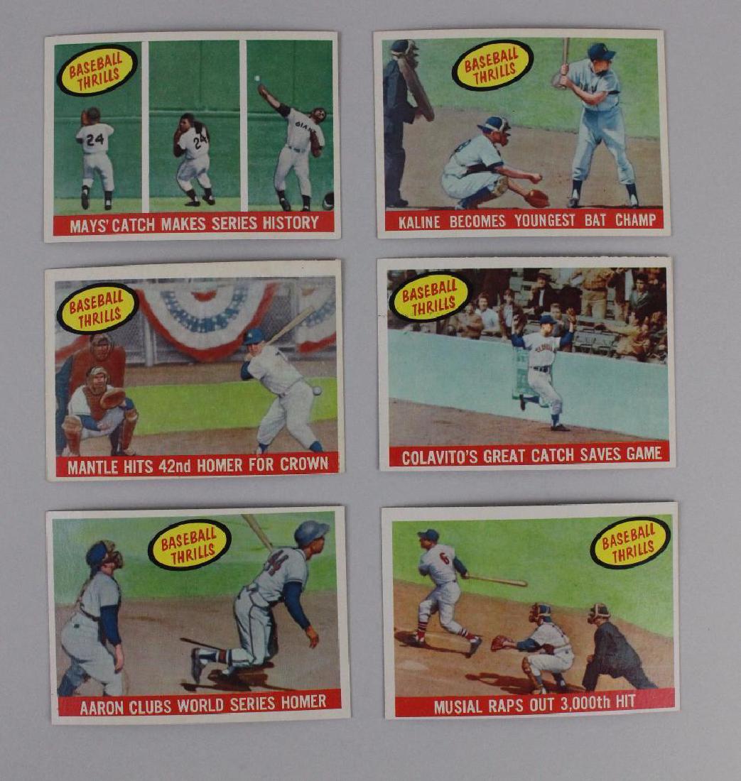 T.C.G. BASEBALL CARDS LOT OF 33