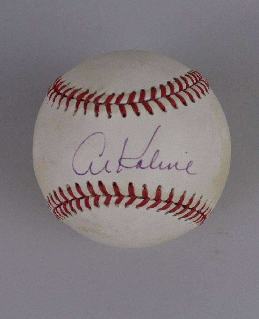 AL. KALINE AUTOGRAPHED BASEBALL (1 of 3)