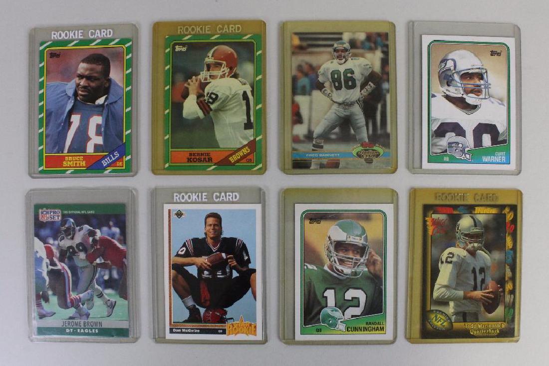 FOOTBALL CARDS LATE 80'S - 90'S LOT (1 of 2)