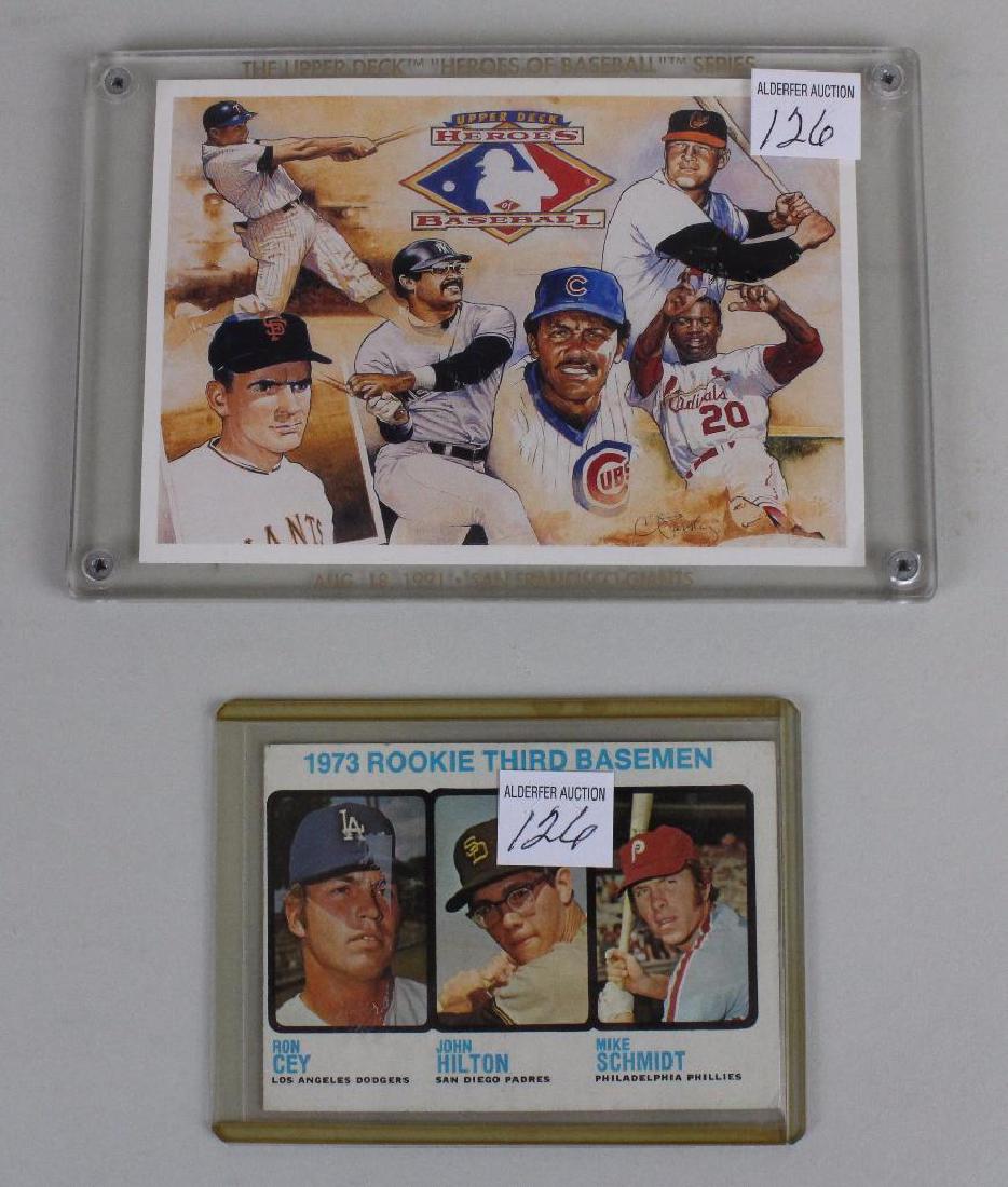 BASEBALL CARDS 1973 ROOKIE THIRD T.C.G. BASEMEN LOT (1 of 2)