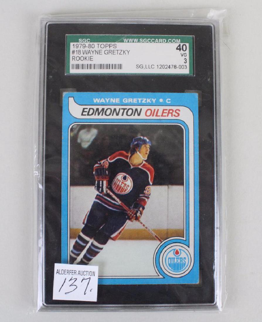 HOCKEY CARD: VG. 3 WAYNE GRETZKY ROOKIE CARD, 1979 - 1980 TOPPS