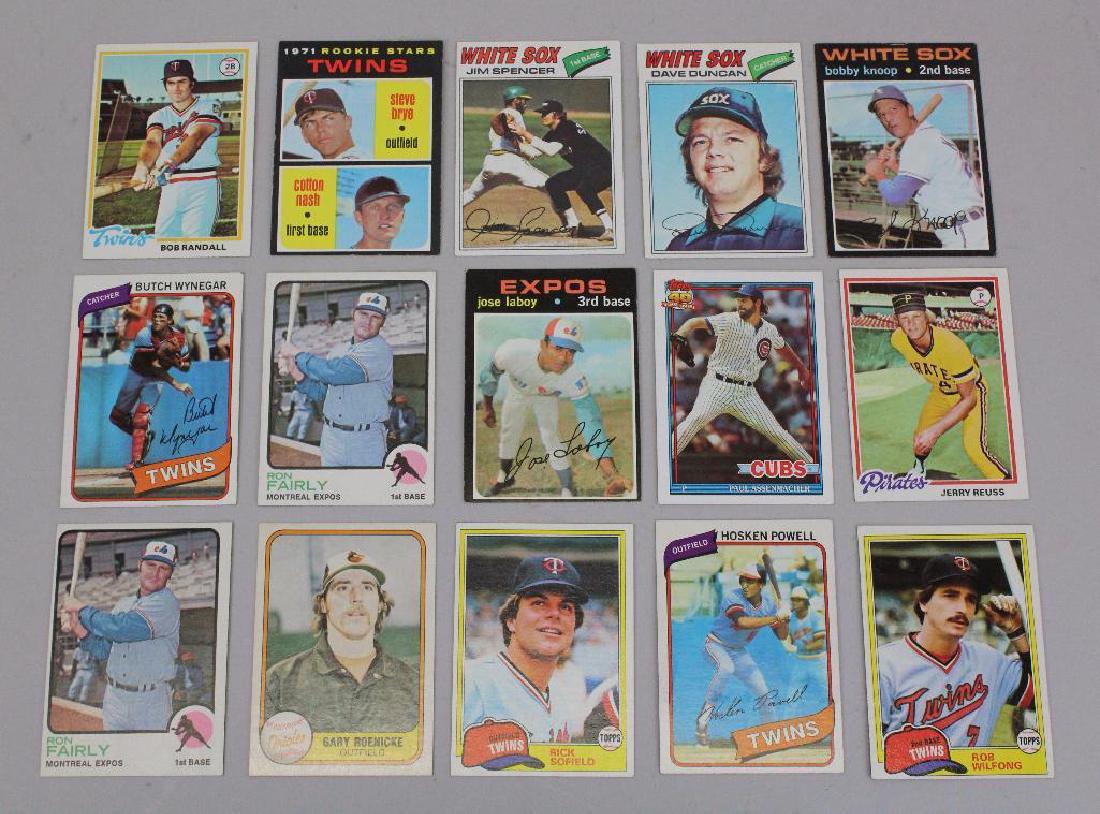 BASEBALL CARDS 1970'S, 1980'S - 1990'S (1 of 3)