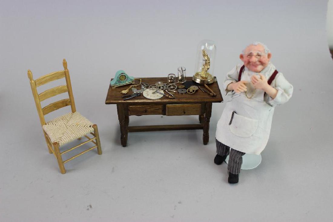 Watchmakers bench and Watchmaker (1 of 6)