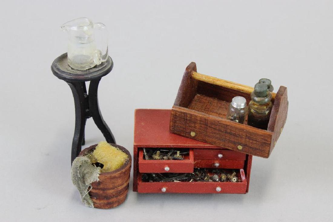 Nuts and bolts cabinet; and restoration supplies (1 of 6)