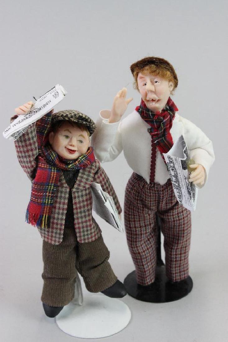 "Tommy the News Boy" and the News Boy: Tommy the Newsboy Sue White UK, News boy Margaret Murphy UK