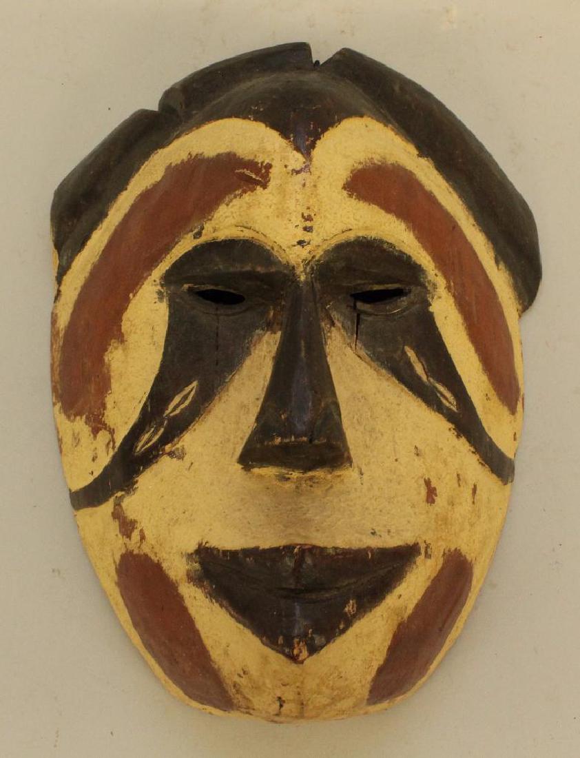 Ngulu Dance Mask "the Pig": Ngulu. Bakongo. Dance Mask (the Pig). African, 20th century. Carved Wood; Paint Decoration. ht: 12"