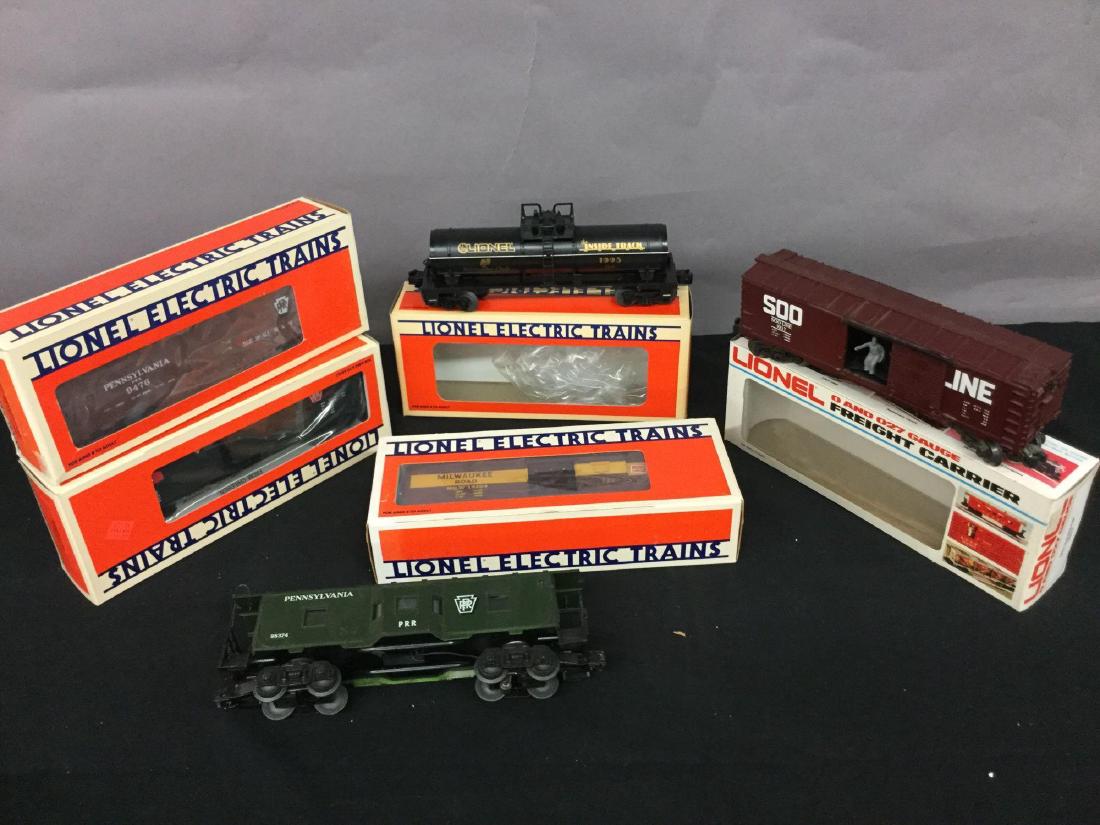 Grouping of six Lionel Trains (1 of 9)