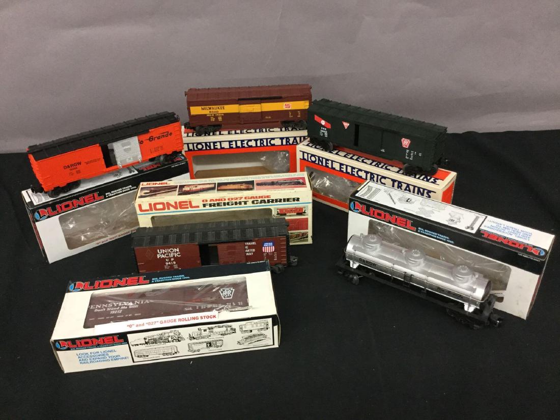 Grouping of six Lionel Trains (1 of 10)