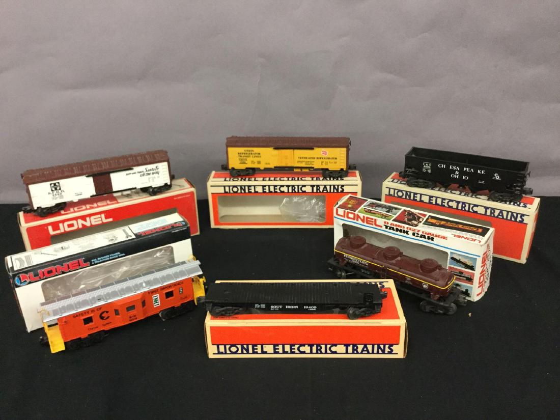 Grouping of six Lionel Trains (1 of 9)