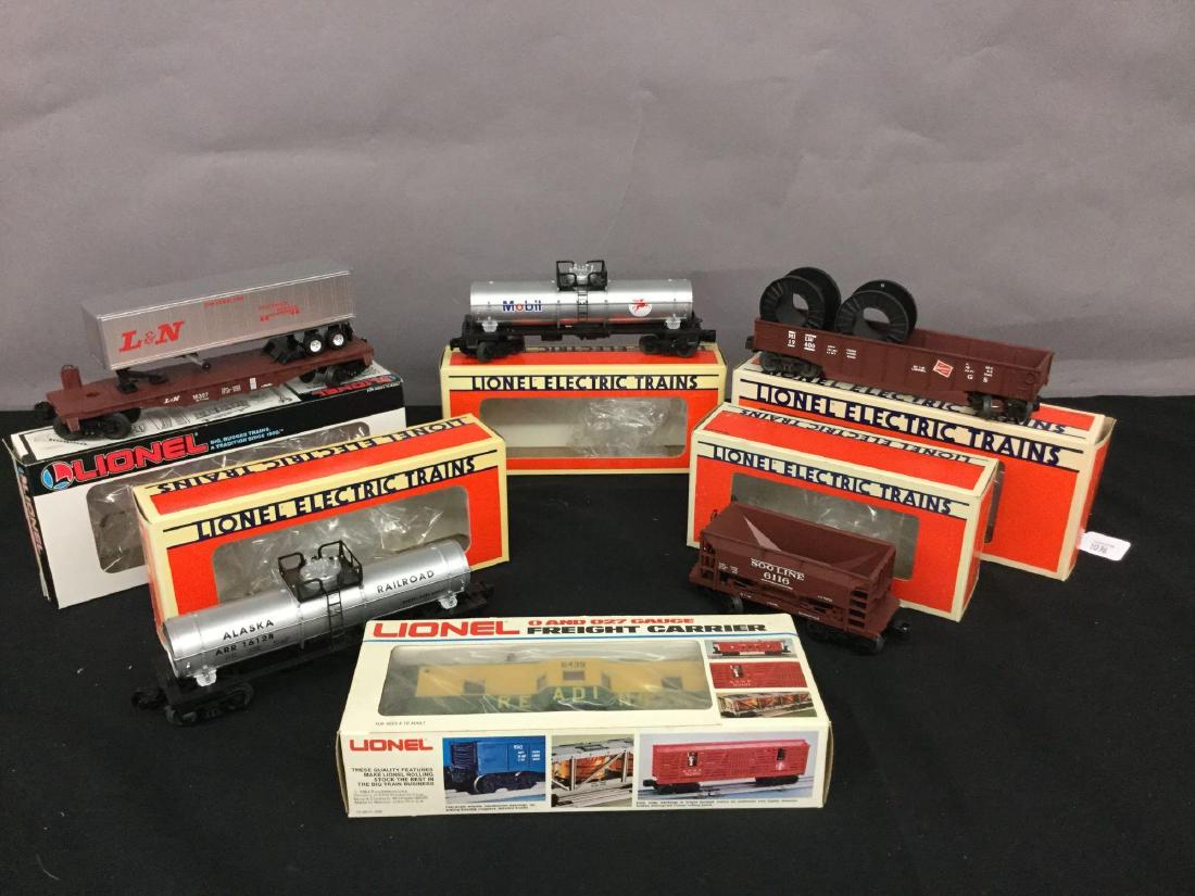 Grouping of six Lionel Trains (1 of 10)