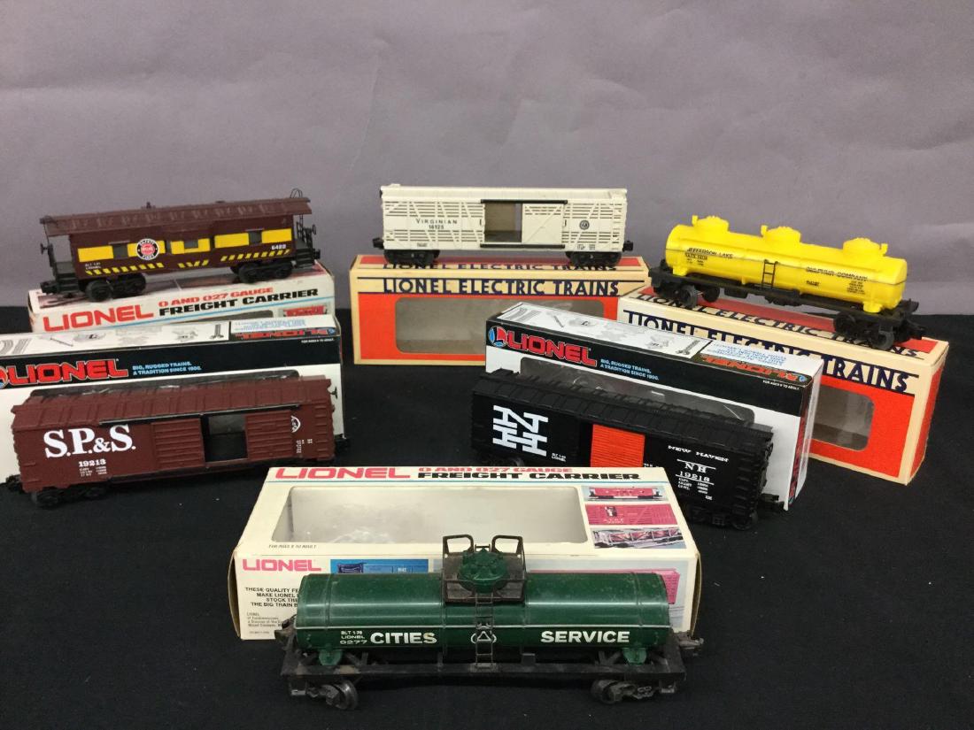 Grouping of six Lionel Trains (1 of 10)