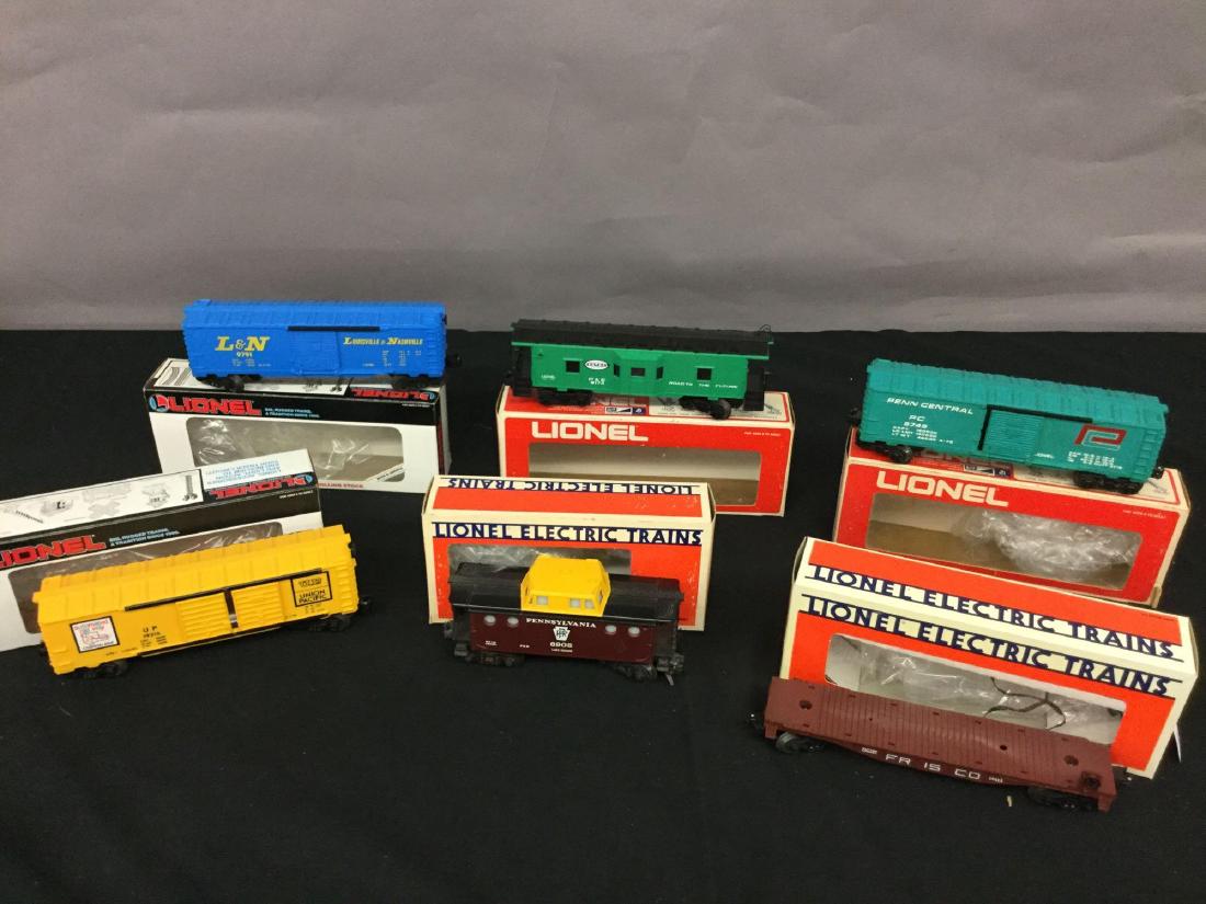 Grouping of six Lionel Trains (1 of 10)