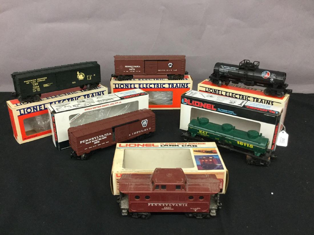Grouping of six Lionel Trains (1 of 10)