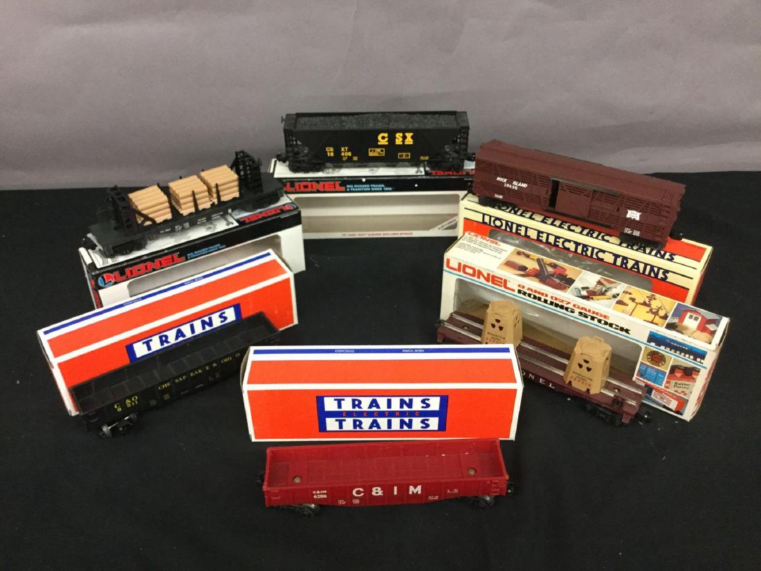 Grouping of six Lionel Trains (1 of 10)