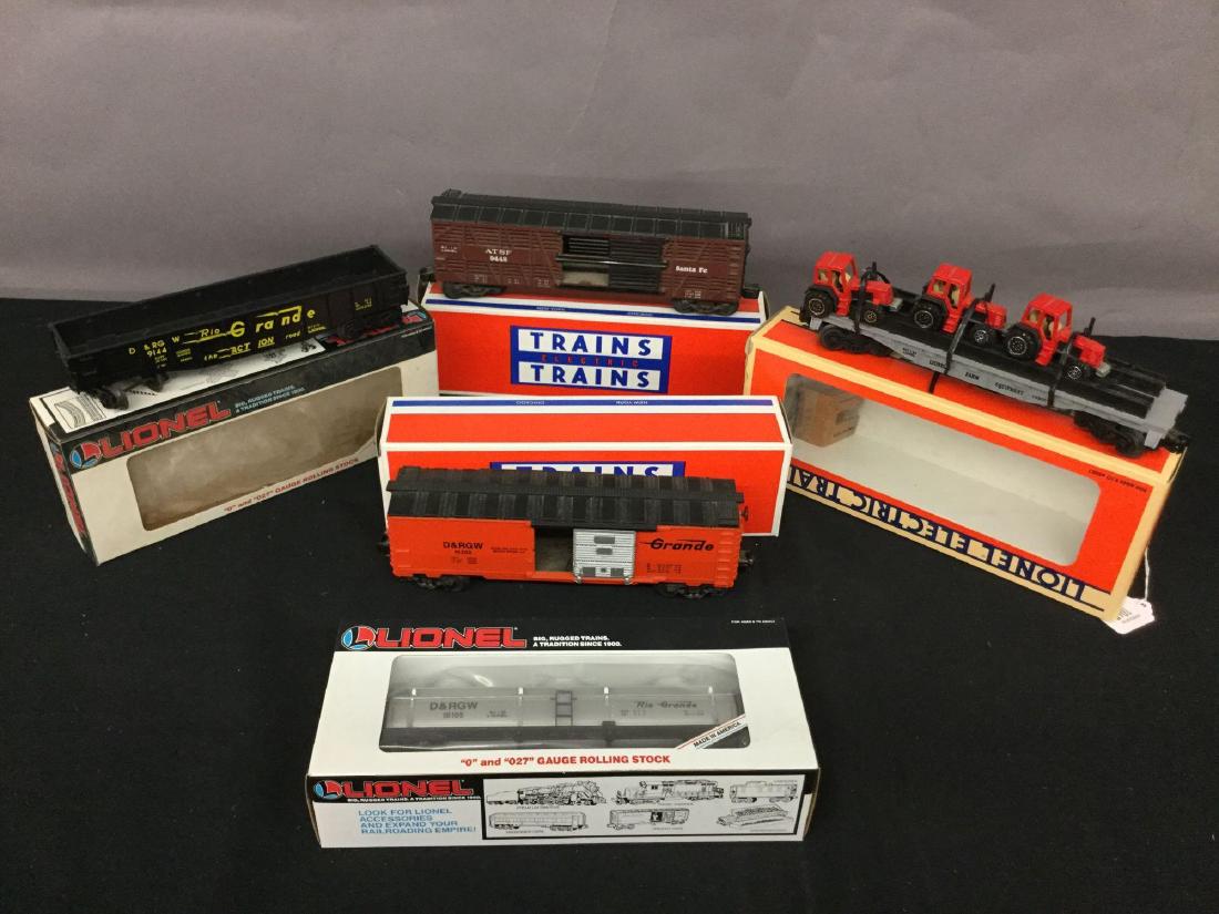 Grouping of five Lionel Trains (1 of 9)