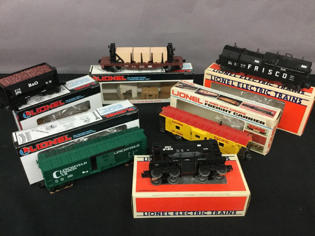Grouping of six Lionel Trains (1 of 10)