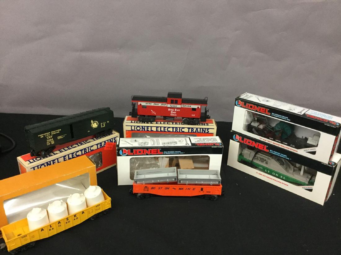 Grouping of six Lionel Trains (1 of 9)