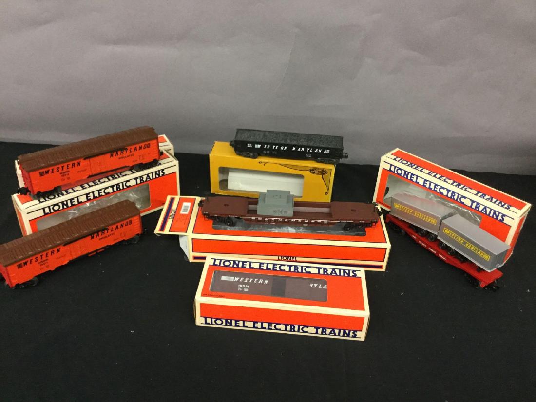 Grouping of six Lionel Trains (1 of 9)