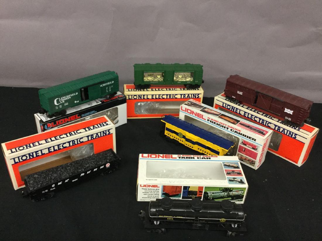 Grouping of six Lionel Trains (1 of 10)