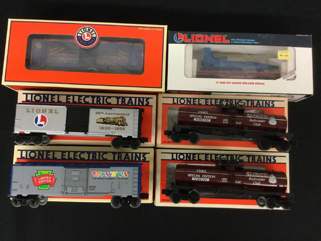Grouping of six Lionel Trains (1 of 5)