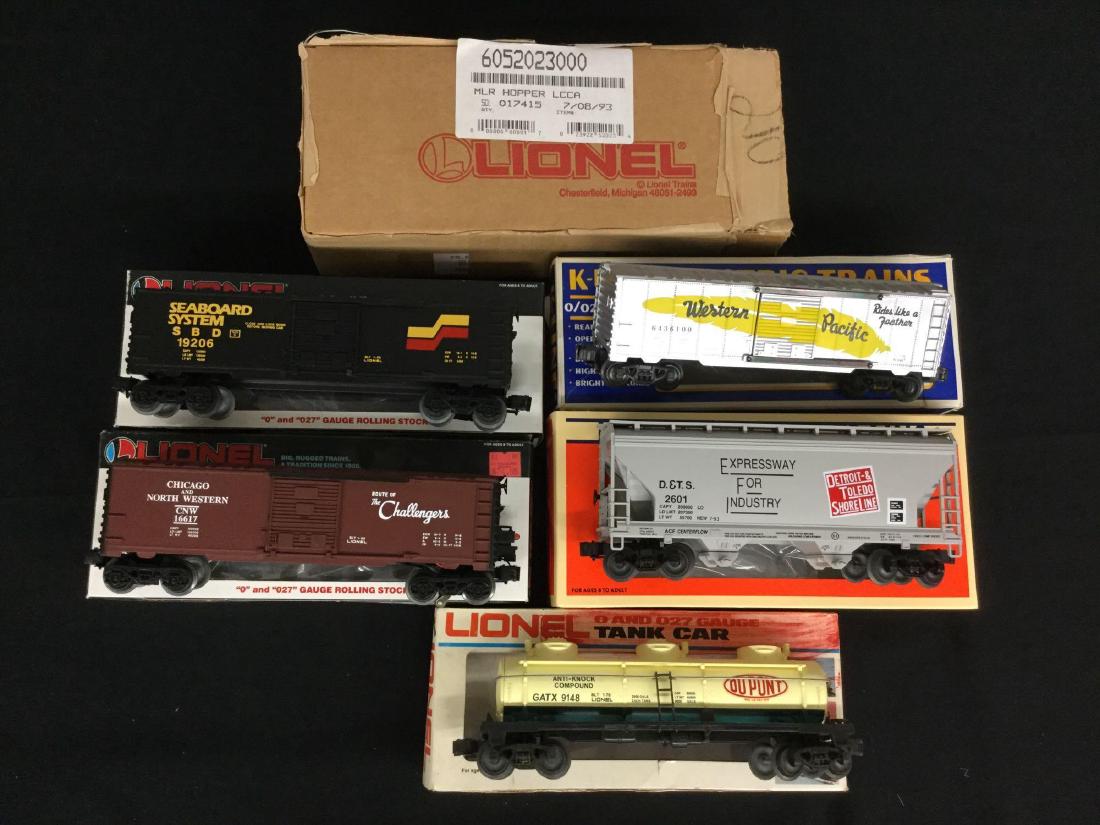 Grouping of five Trains ( Lionel & K-Line) (1 of 6)