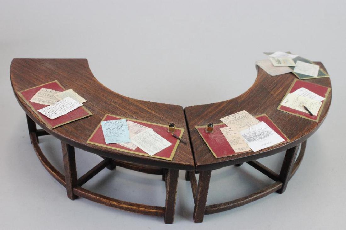 Custom made "Council Table and Chairs" (1 of 5)