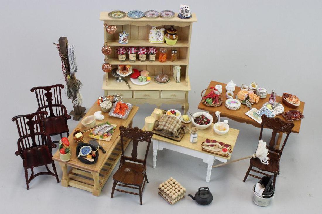 Table & chairs; Kitchen dresser; Baking & Prep tables (1 of 6)