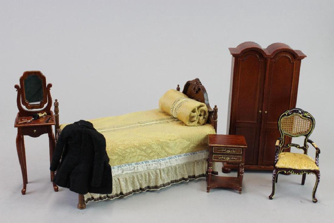 Guest room 2 armoire and bed; Shaving stand and chair;: Guest room 2 armoire and bed JBM; Shaving stand and chair JBM; night stand Jiayi