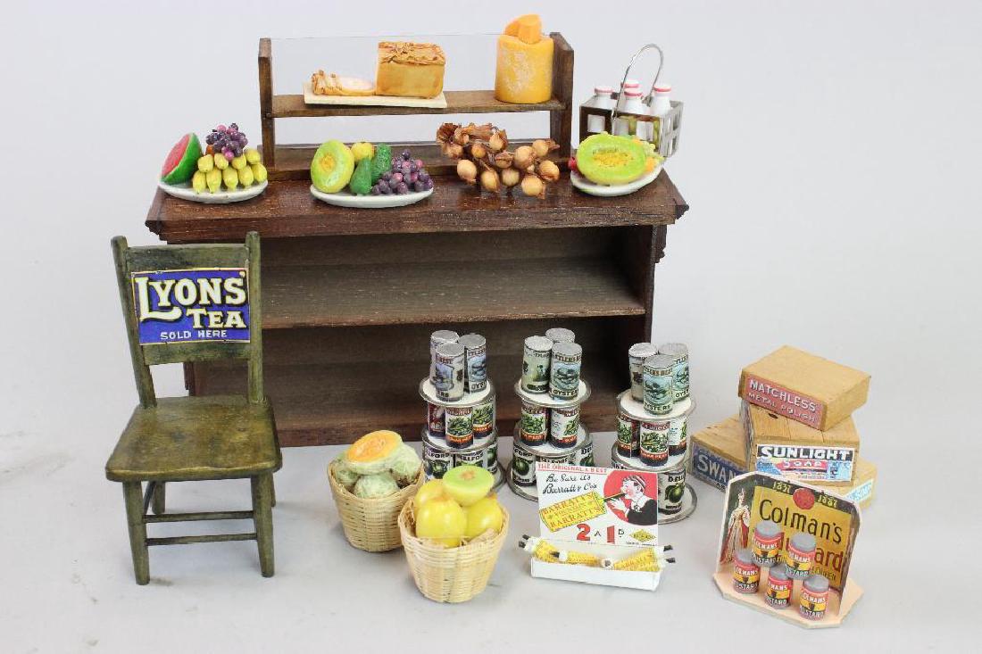 Canned items, tea chair, display items, counter, misc (1 of 4)