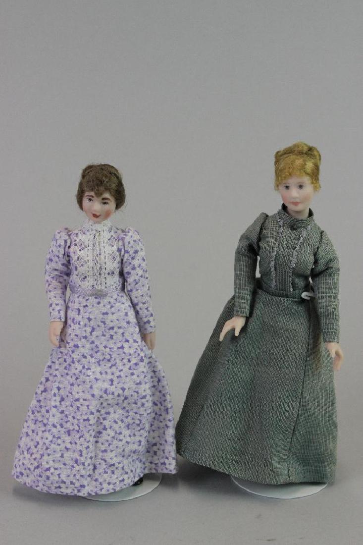 2 Seamstress dolls: Seamstress 1 Susan Balfour; Seamstress 2 Jill and Caroline Nix