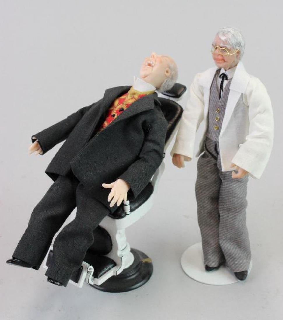 Dental chair, dentist client doll, dentist doll (1 of 6)