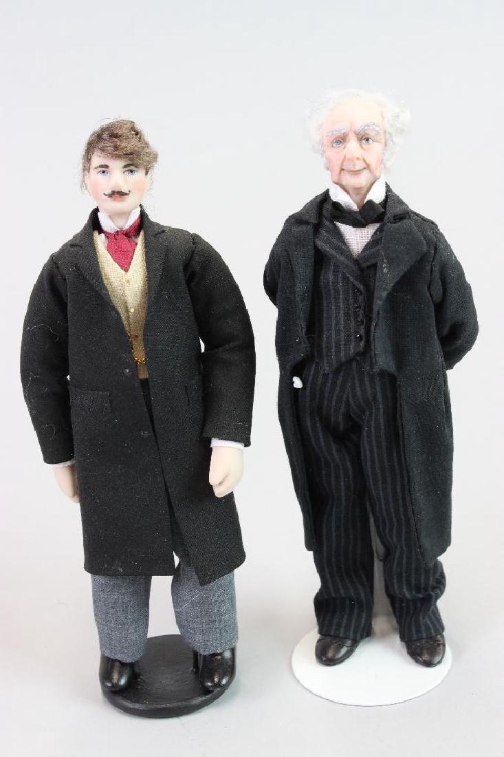 Taxidermist doll, man doll: Taxidermist Julie Campbell UK; Man doll Jill and Caroline Nix