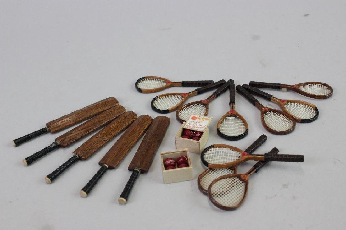 Tennis rackets, cricket rackets and balls (1 of 5)