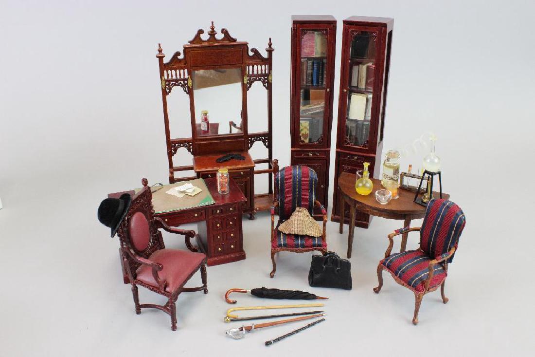 Sherlock chemistry table; Hall tree items (1 of 6)