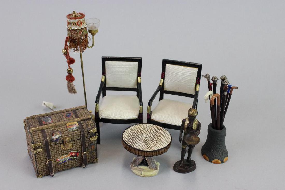 Grouping of Asian and African Furniture (1 of 4)