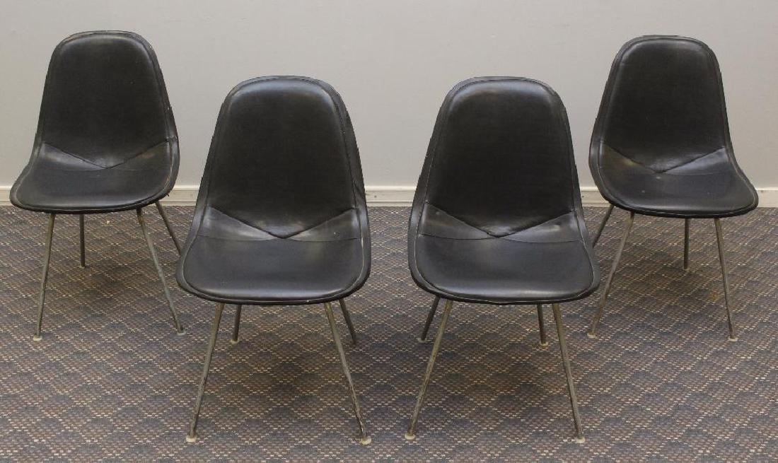 Set of (4) Herman Miller Wire Chairs (1 of 6)