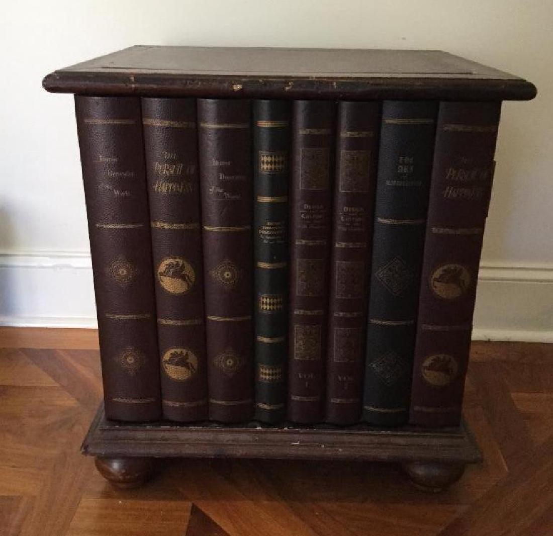 Night Table with Faux Book Door (1 of 4)
