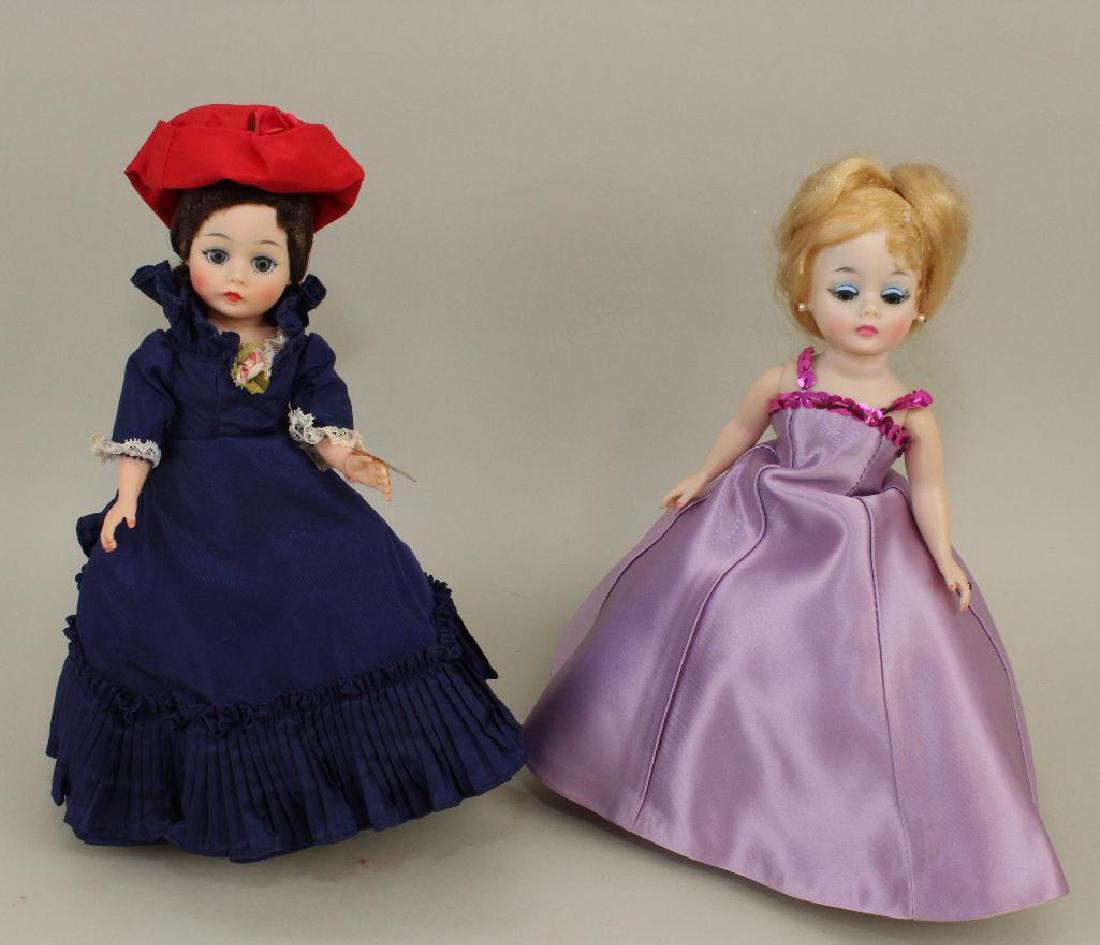 PAIR OF MADAME ALEXANDER CISSETTE DOLLS INC. TAGGED (1 of 3)