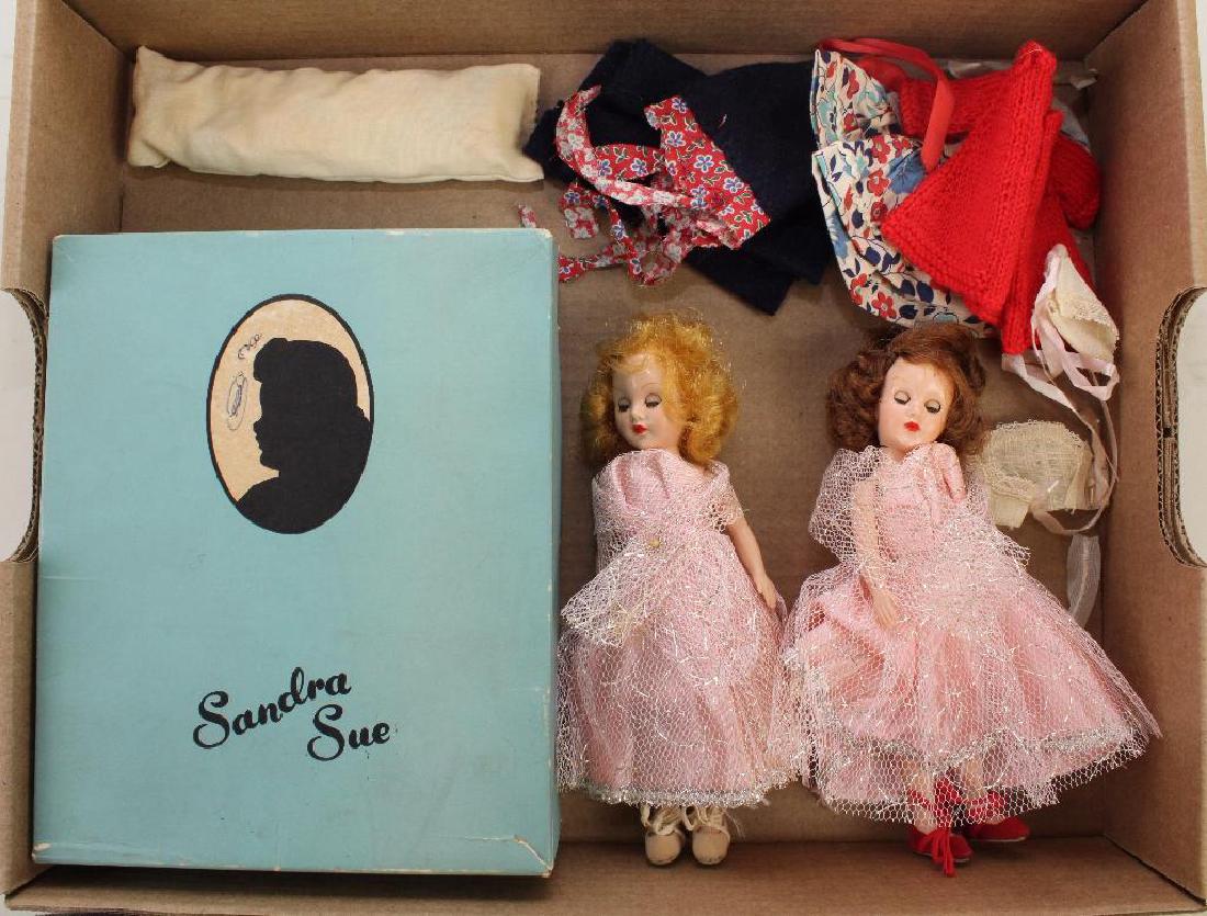 LOT OF SANDRA SUE: (2) DOLLS, CLOTHING, ORIGINAL BOX. (1 of 4)