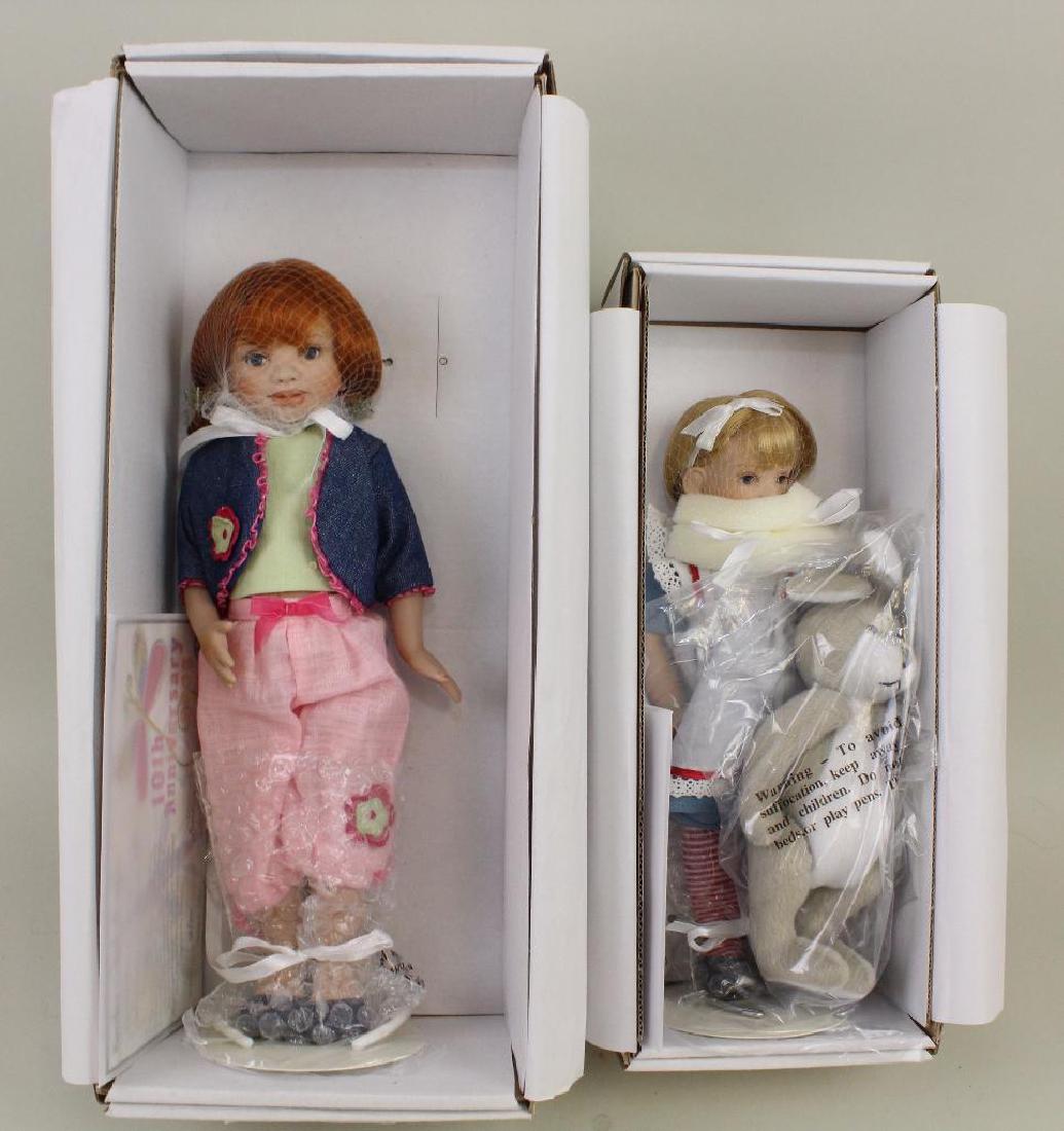 PAIR OF MIB NRFB BERDINE CREEDY DOLLS: "ALICE IN (1 of 2)